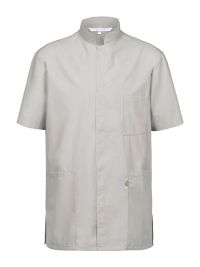 Unisex tunic with stand-up collar